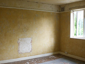 Main bedroom requires stripping plastering & decorating - West Wimbledon London SW20