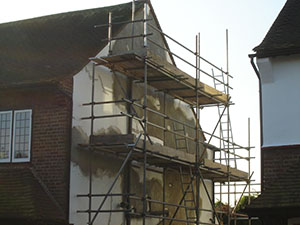 Rendering Plaster Services - External Render repair in Barnes SW14 London