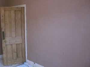 Earlsfield plastering - Lounge walls