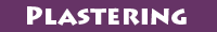 Recommended plastering services